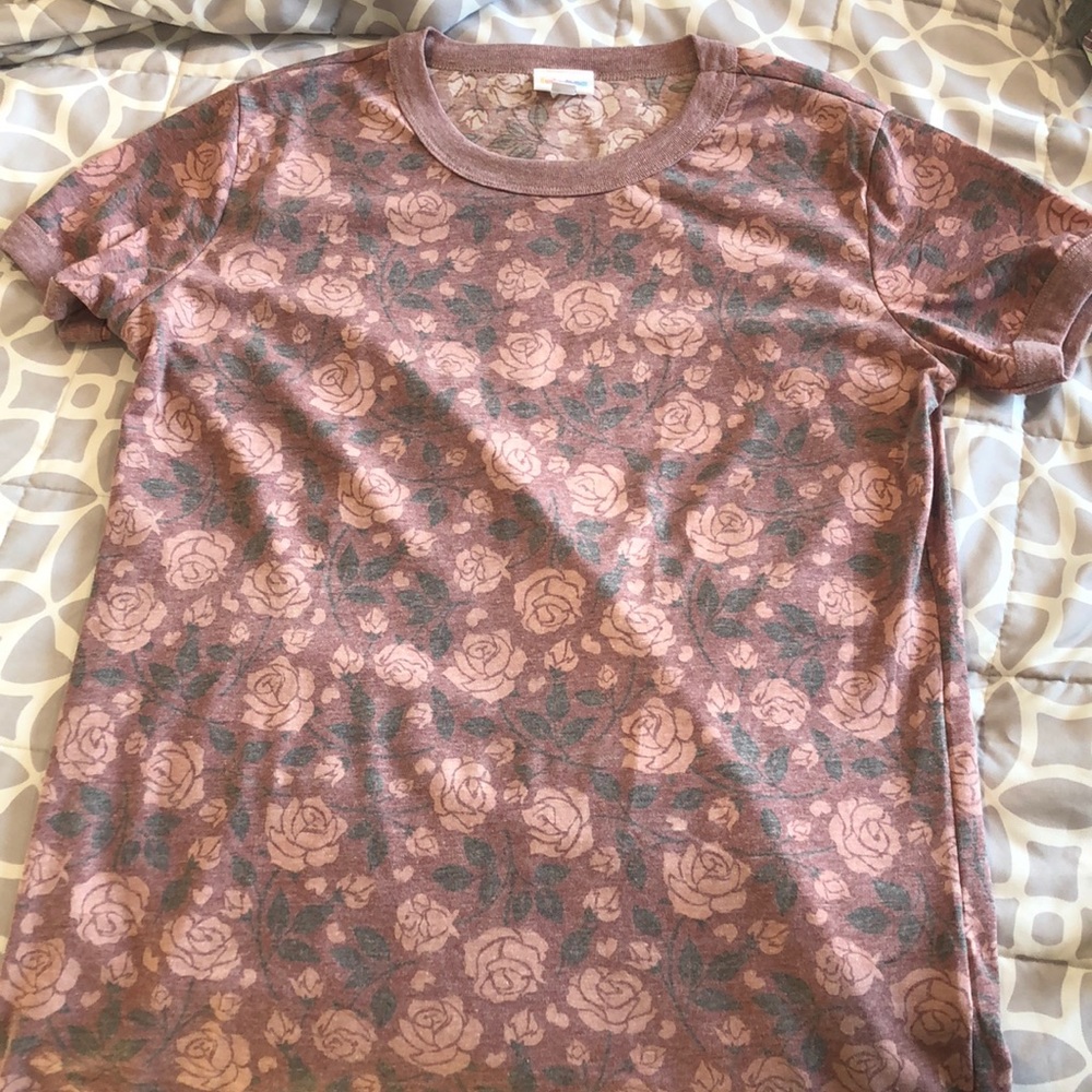 Worn once! Lularoe XL liv top